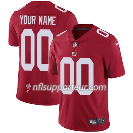 Maillot Homme New York Giants Personnalisé Rouge
